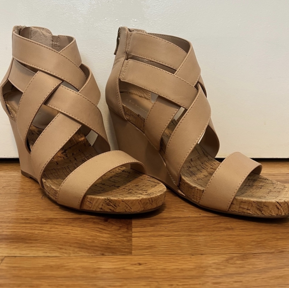 BCBGeneration “Bevlea” Wedge Sandal